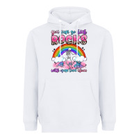 White you can go kick rocks with open toed shoes Heavyweight Hoodie - JahusDesignShop
