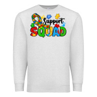 Oatmeal Heather support squad Premium Sweatshirt - JahusDesignShop