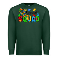 Sports Green support squad Premium Sweatshirt - JahusDesignShop