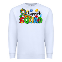 White support squad Premium Sweatshirt - JahusDesignShop