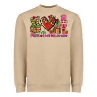 Mushroom peace love nutcraker Heavyweight Sweatshirt - AdoDesignShop