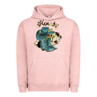 Pigment Salmon howdy Urban Hoodie - JahusDesignShop