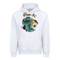 White howdy Urban Hoodie - JahusDesignShop