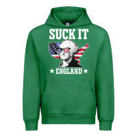 Emerald funny george washington suck it england Urban Hoodie - DesigneFamous