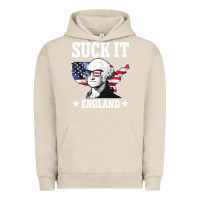 Pigment French Oak funny george washington suck it england Urban Hoodie - DesigneFamous