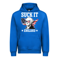 Cobalt funny george washington suck it england Urban Hoodie - DesigneFamous