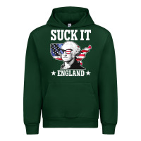 Forest Green funny george washington suck it england Urban Hoodie - DesigneFamous