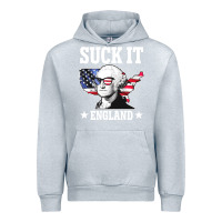 Heather Grey funny george washington suck it england Urban Hoodie - DesigneFamous
