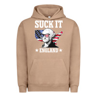Pigment Burro funny george washington suck it england Urban Hoodie - DesigneFamous
