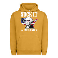Pigment Peanut Butter funny george washington suck it england Urban Hoodie - DesigneFamous