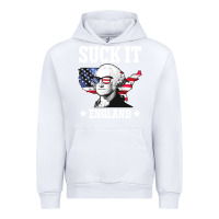 White funny george washington suck it england Urban Hoodie - DesigneFamous
