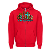 Red created with a purpose Zipper Hoodie - AdoDesignShop