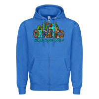 True Royal created with a purpose Zipper Hoodie - AdoDesignShop