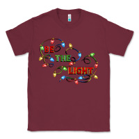 Burgundy be the light Classic Tee - CowGirlArtShop