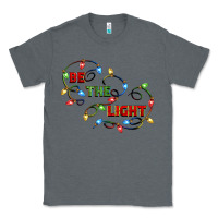 Charcoal Heather be the light Classic Tee - CowGirlArtShop