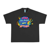 Pigment Black Cure ableism not Autism Urban Heavy Tee - FaDigitalArtStudio