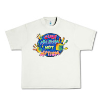 Pistachio Cure ableism not Autism Urban Heavy Tee - FaDigitalArtStudio