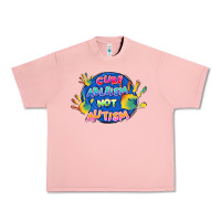 Salmon Cure ableism not Autism Urban Heavy Tee - FaDigitalArtStudio