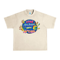 Sandshell Cure ableism not Autism Urban Heavy Tee - FaDigitalArtStudio