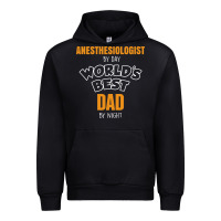 Black anesthesiologist by day worlds best dad by night fathers day Urban Hoodie - linhVisuals