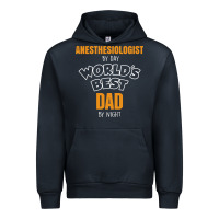 Navy anesthesiologist by day worlds best dad by night fathers day Urban Hoodie - linhVisuals