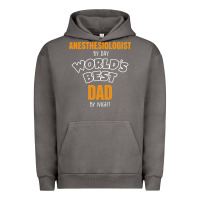 Pigment Tornado anesthesiologist by day worlds best dad by night fathers day Urban Hoodie - linhVisuals