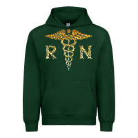 Forest Green rn registered nurse leopard lovely nursing student t shirt Urban Hoodie - linhVisuals