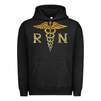 Pigment Black rn registered nurse leopard lovely nursing student t shirt Urban Hoodie - linhVisuals