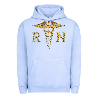 Pigment Grape Ice rn registered nurse leopard lovely nursing student t shirt Urban Hoodie - linhVisuals