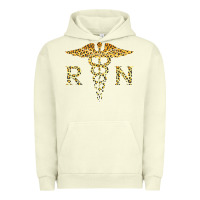 Pigment Pistachio rn registered nurse leopard lovely nursing student t shirt Urban Hoodie - linhVisuals