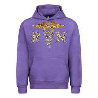 Tulip rn registered nurse leopard lovely nursing student t shirt Urban Hoodie - linhVisuals