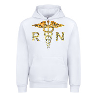 White rn registered nurse leopard lovely nursing student t shirt Urban Hoodie - linhVisuals