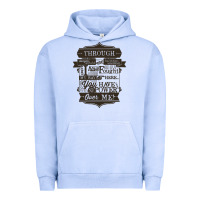 Pigment Grape Ice labyrinth words Urban Hoodie - linhVisuals