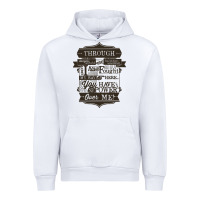 White labyrinth words Urban Hoodie - linhVisuals