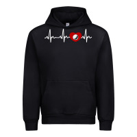 Black my heart beats for golf Urban Hoodie - linhVisuals
