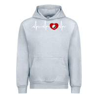Heather Grey my heart beats for golf Urban Hoodie - linhVisuals