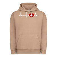 Pigment Burro my heart beats for golf Urban Hoodie - linhVisuals
