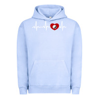 Pigment Grape Ice my heart beats for golf Urban Hoodie - linhVisuals