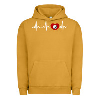 Pigment Peanut Butter my heart beats for golf Urban Hoodie - linhVisuals