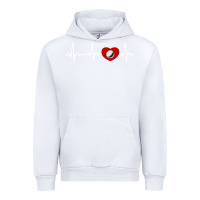 White my heart beats for golf Urban Hoodie - linhVisuals