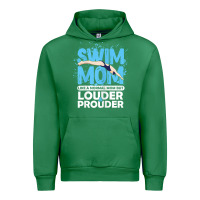 Womens Swimmer Swim Mom Louder Prouder Sports Mother T Shirt T Shirt Urban Hoodie | Teevron