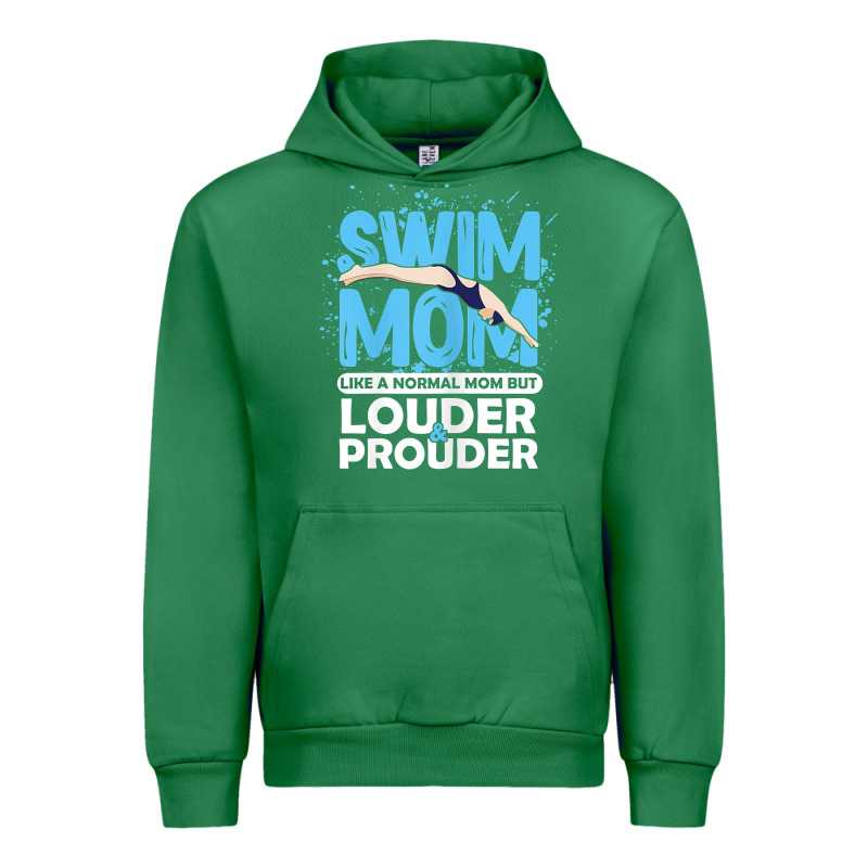 Womens Swimmer Swim Mom Louder Prouder Sports Mother T Shirt T Shirt Urban Hoodie by linhVisuals | Teevron