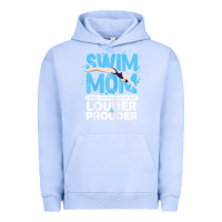 Pigment Grape Ice womens swimmer swim mom louder prouder sports mother t shirt t shirt Urban Hoodie - linhVisuals