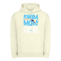 Pigment Pistachio womens swimmer swim mom louder prouder sports mother t shirt t shirt Urban Hoodie - linhVisuals