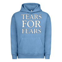 Pigment Pebble Blue Tëärs För Fëärs WHITE Urban Hoodie - linhVisuals