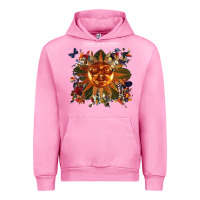 Fuchsia Pink tears for fears 24 Urban Hoodie - linhVisuals