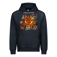 Navy tears for fears 24 Urban Hoodie - linhVisuals