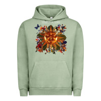 Pigment Oil Green tears for fears 24 Urban Hoodie - linhVisuals