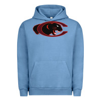 Pigment Pebble Blue claflin, education sport Urban Hoodie - linhVisuals