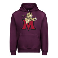 Mauve Wine lions, molloy college Urban Hoodie - linhVisuals